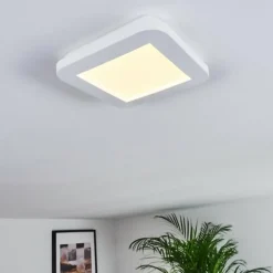 Plafonnier Siguna LED Blanc, 1 lumière