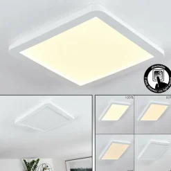 Plafonnier Siguna LED Blanc, 1 lumière