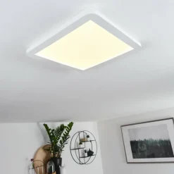 Plafonnier Siguna LED Blanc, 1 lumière