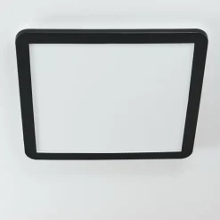 Plafonnier Siguna LED Noir, Blanc, 1 lumière