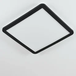 Plafonnier Siguna LED Noir, Blanc, 1 lumière