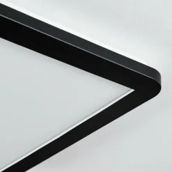 Plafonnier Siguna LED Noir, Blanc, 1 lumière