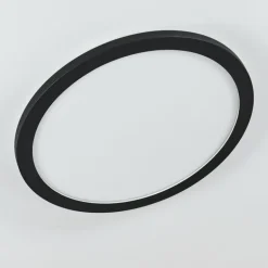 Plafonnier Siguna LED Noir, Blanc, 1 lumière