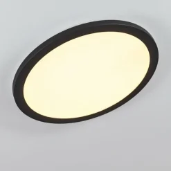 Plafonnier Siguna LED Noir, Blanc, 1 lumière