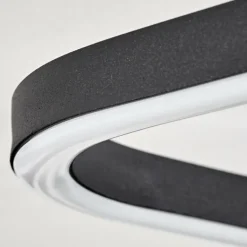 Plafonnier Silla LED Noir, 1 lumière