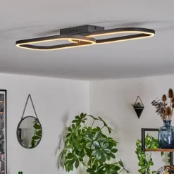Plafonnier Silla LED Noir, 1 lumière
