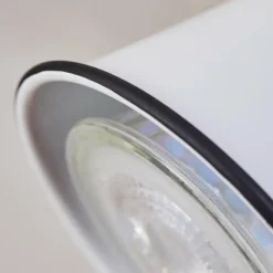 Plafonnier Skodsbol Bois clair, Blanc, 3 lumières