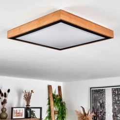 Plafonnier Sobredo LED Écru, Noir, 1 lumière