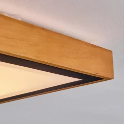 Plafonnier Sobredo LED Écru, Noir, 1 lumière