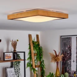 Plafonnier Sobredo LED Écru, Noir, 1 lumière