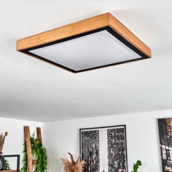 Plafonnier Sobredo LED Écru, Noir, 1 lumière