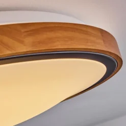 Plafonnier Sobredo LED Écru, Noir, Blanc, 1 lumière