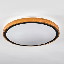 Plafonnier Sobredo LED Écru, Noir, Blanc, 1 lumière