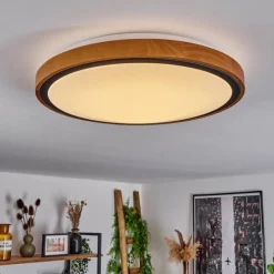 Plafonnier Sobredo LED Écru, Noir, Blanc, 1 lumière