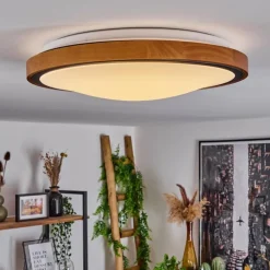 Plafonnier Sobredo LED Écru, Noir, Blanc, 1 lumière