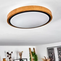 Plafonnier Sobredo LED Écru, Noir, Blanc, 1 lumière