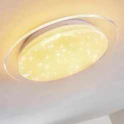 Plafonnier Soleil LED Blanc, 1 lumière