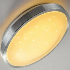 Plafonnier Sora Star LED Aluminium, 1 lumière