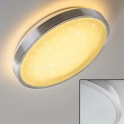 Plafonnier Sora Star LED Aluminium, 1 lumière