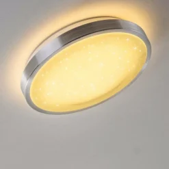 Plafonnier Sora Star LED Aluminium, 1 lumière