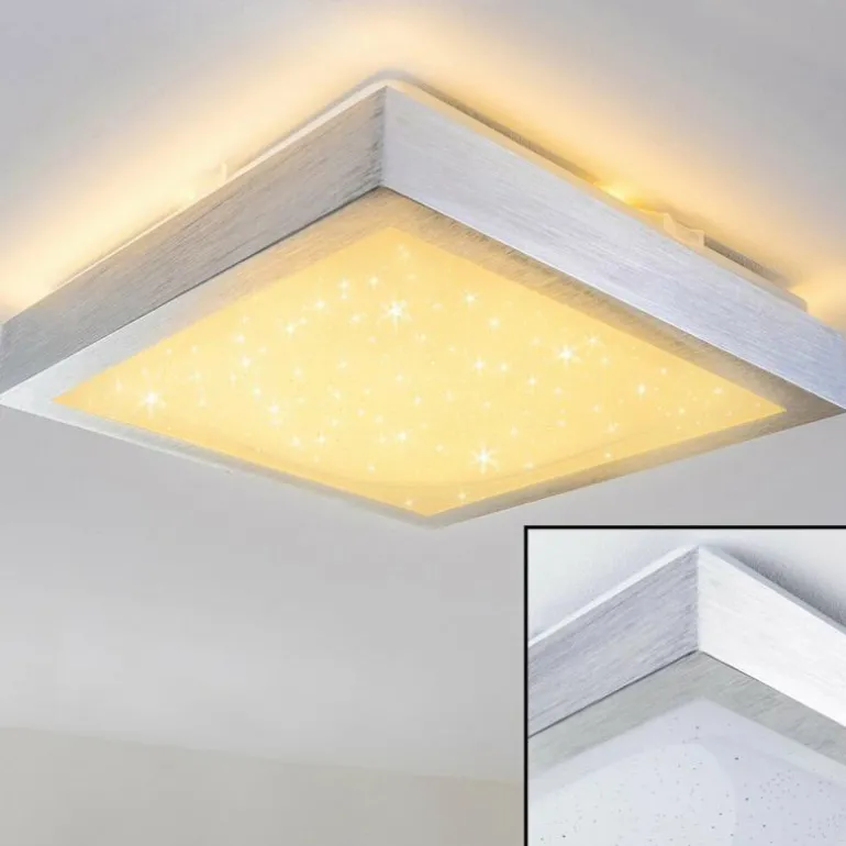 Plafonnier Sora Star LED Blanc, 1 lumière