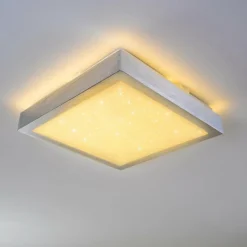 Plafonnier Sora Star LED Blanc, 1 lumière