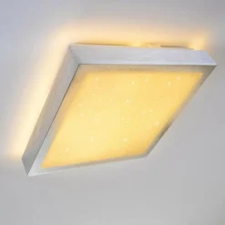 Plafonnier Sora Star LED Blanc, 1 lumière