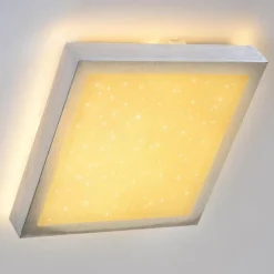 Plafonnier Sora Star LED Blanc, 1 lumière