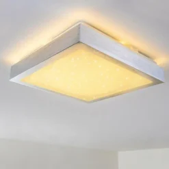 Plafonnier Sora Star LED Blanc, 1 lumière
