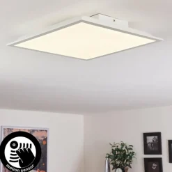 Plafonnier Sordos LED Blanc, 1 lumière, Détecteur de mouvement