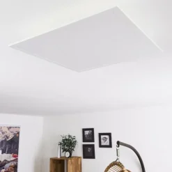 Plafonnier Sordos LED Blanc, 1 lumière, Détecteur de mouvement