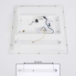 Plafonnier Sordos LED Blanc, 1 lumière, Détecteur de mouvement