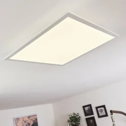 Plafonnier Sordos LED Blanc, 1 lumière, Détecteur de mouvement