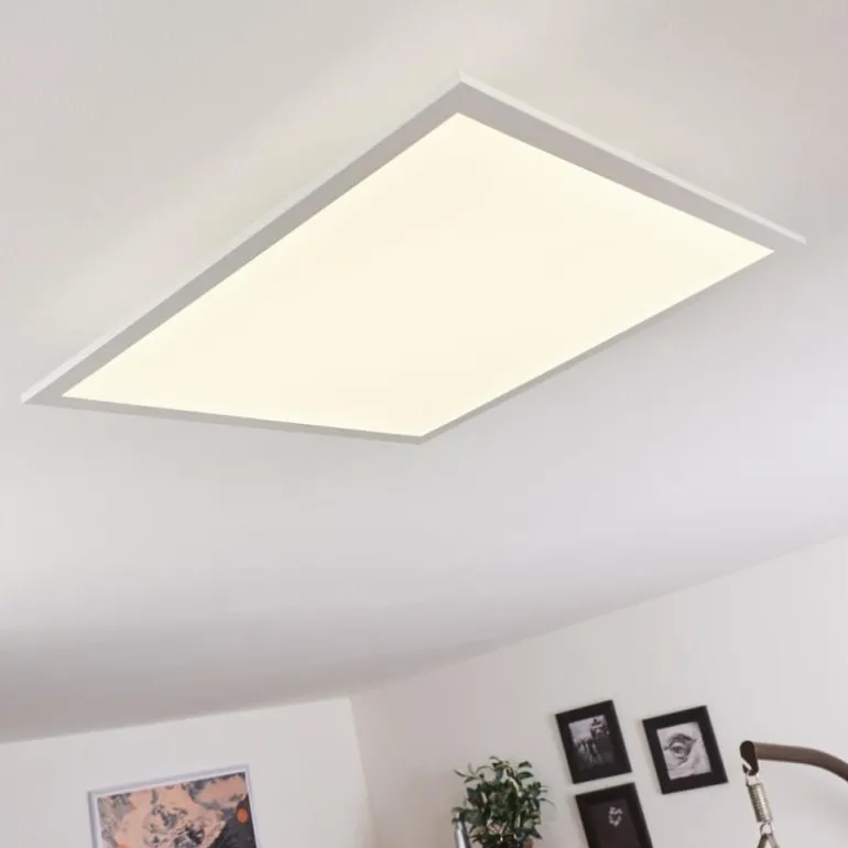 Plafonnier Sordos LED Blanc, 1 lumière, Détecteur de mouvement