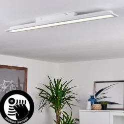 Plafonnier Sordos LED Blanc, 1 lumière, Détecteur de mouvement