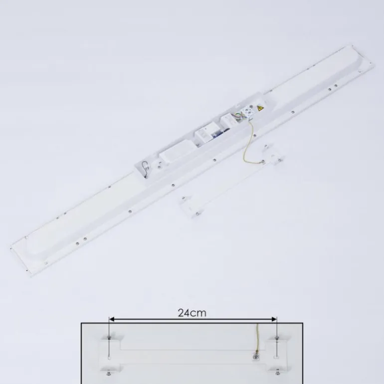 Plafonnier Sordos LED Blanc, 1 lumière, Détecteur de mouvement