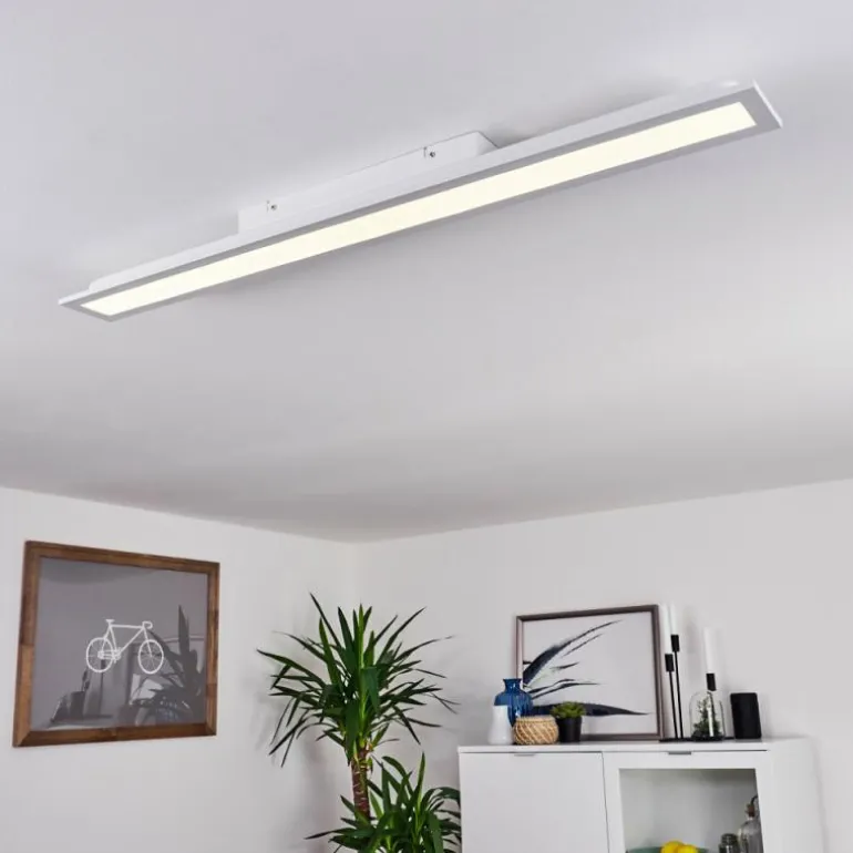 Plafonnier Sordos LED Blanc, 1 lumière, Détecteur de mouvement