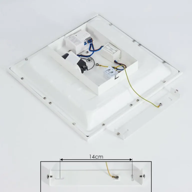 Plafonnier Sordos LED Blanc, 1 lumière, Détecteur de mouvement
