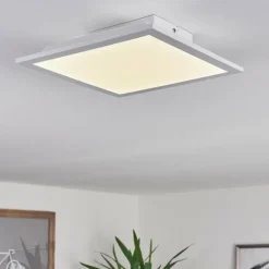 Plafonnier Sordos LED Blanc, 1 lumière, Détecteur de mouvement