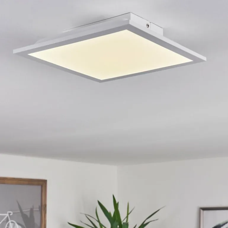 Plafonnier Sordos LED Blanc, 1 lumière, Détecteur de mouvement