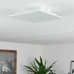 Plafonnier Sordos LED Blanc, 1 lumière, Détecteur de mouvement