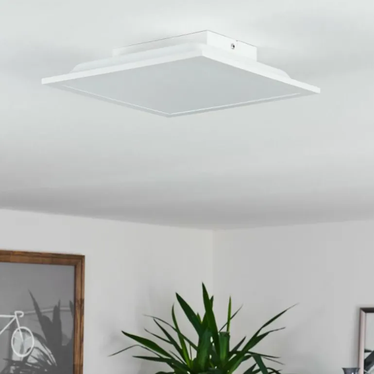 Plafonnier Sordos LED Blanc, 1 lumière, Détecteur de mouvement