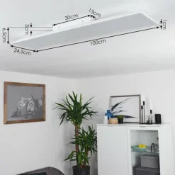 Plafonnier Sordos LED Blanc, 1 lumière, Détecteur de mouvement