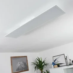 Plafonnier Sordos LED Blanc, 1 lumière, Détecteur de mouvement