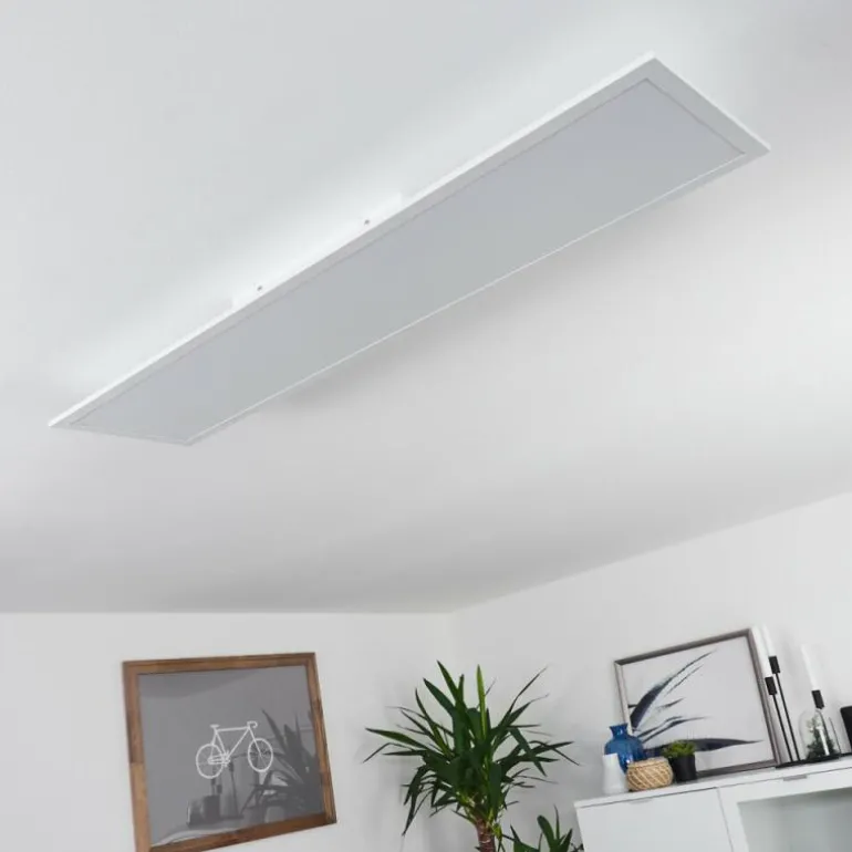 Plafonnier Sordos LED Blanc, 1 lumière, Détecteur de mouvement