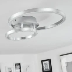 Plafonnier Sorte LED Nickel mat, 1 lumière