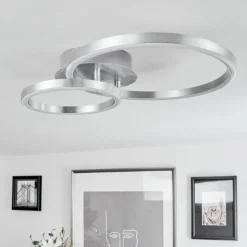 Plafonnier Sorte LED Nickel mat, 1 lumière