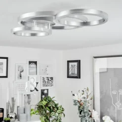 Plafonnier Sorte LED Nickel mat, 1 lumière