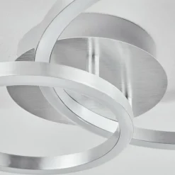 Plafonnier Sorte LED Nickel mat, 1 lumière