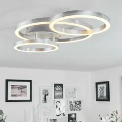 Plafonnier Sorte LED Nickel mat, 1 lumière